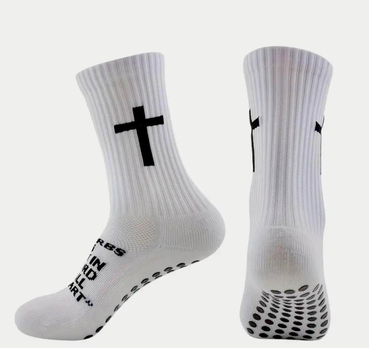 Pro Grip Socks White - Boot Threads 